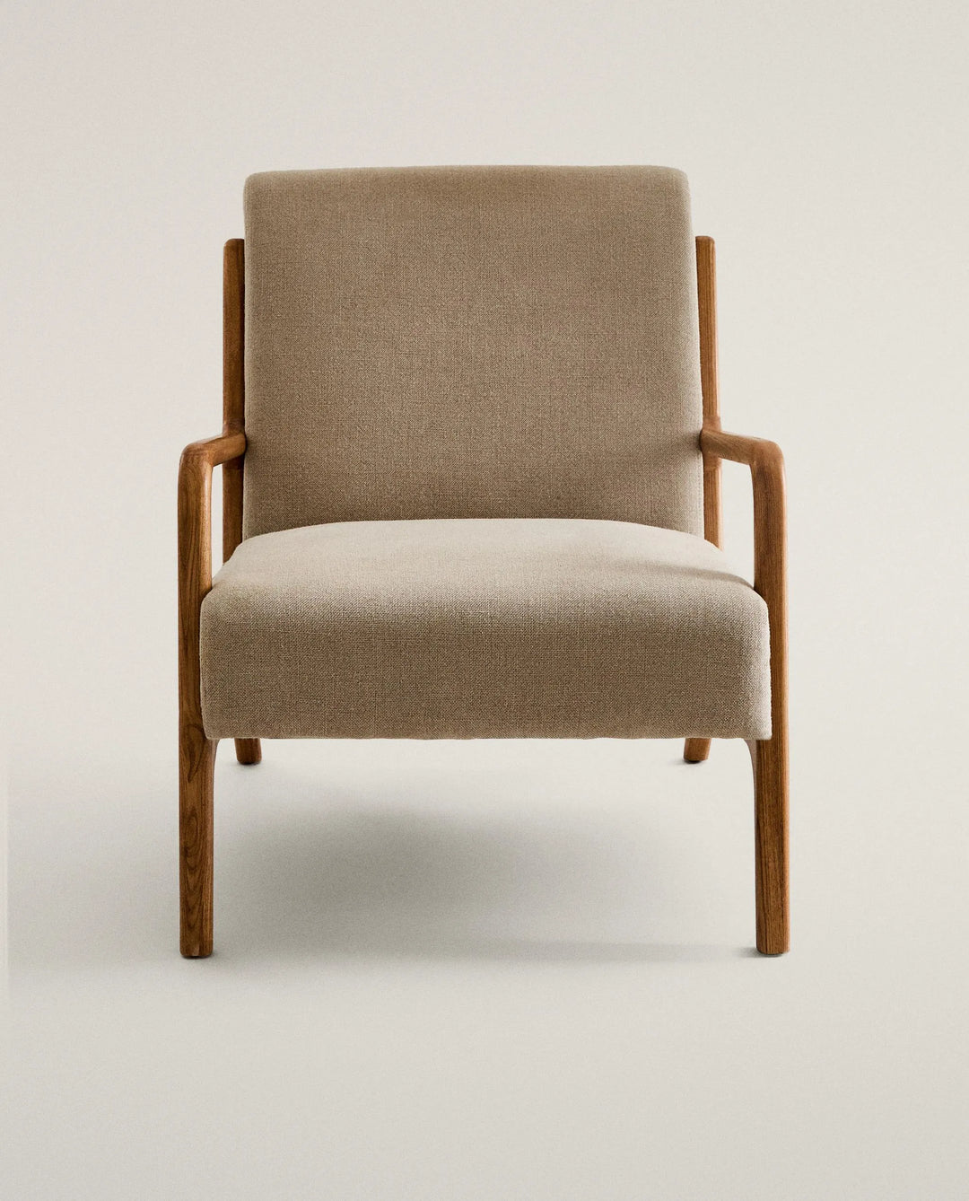 Essential - Poltrona de Madera y Lino