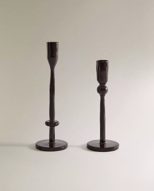 Essential - Candelabro fierro marrón