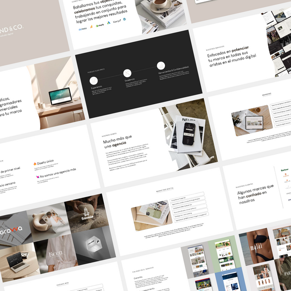 Brochure comercial